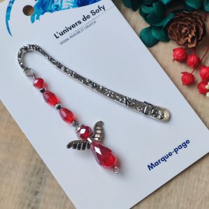 Marque-page avec perles