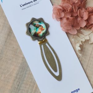Marque-page cabochon