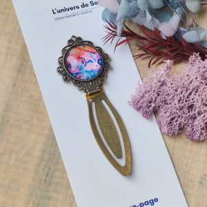 Marque-page cabochon