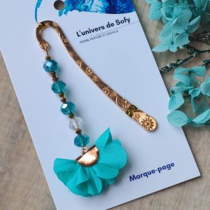 Marque-page avec perles