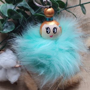 Porte-clé pompon