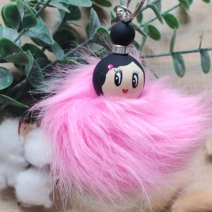 Porte-clé pompon