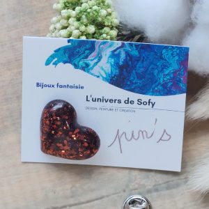 Pin's en résine