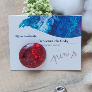 Pin's en résine