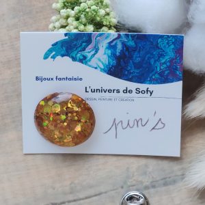 Pin's résine