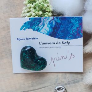 Pin's en résine