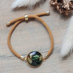 Bracelet ajustable cabochon