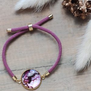 Bracelet ajustable cabochon