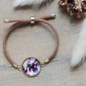 Bracelet ajustable cabochon