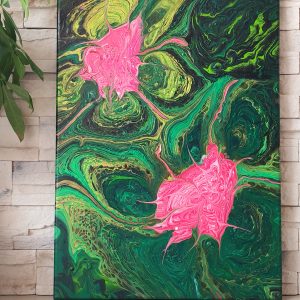 Toile abstraite