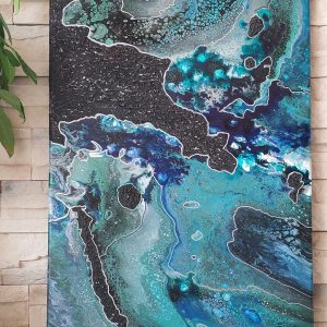Toile abstraite