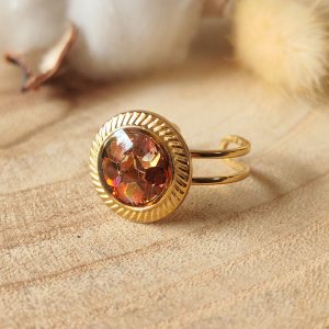 Bague ajustable en résine