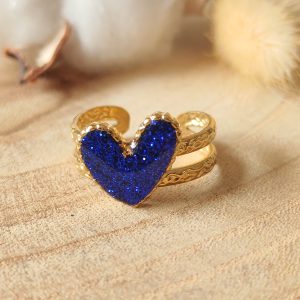 Bague ajustable en résine
