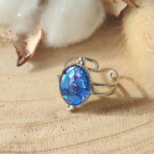 Bague ajustable en résine