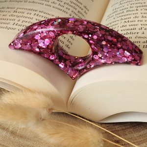 Bague de lecture en résine - taille gros pouce