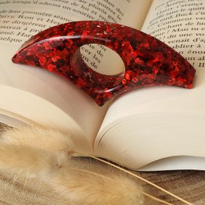 Bague de lecture en résine - taille gros pouce