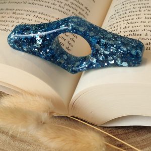 Bague de lecture en résine - taille gros pouce