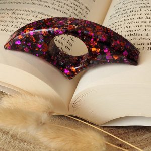 Bague de lecture en résine - taille gros pouce