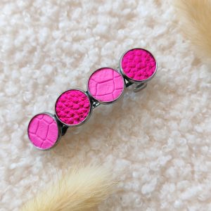 Barrette simili cuir