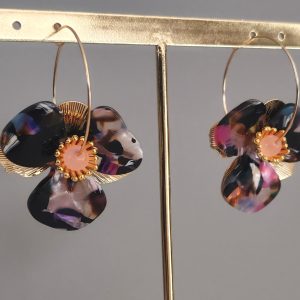 Créoles fleurs
