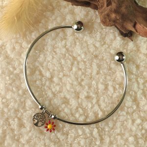 Bracelet jonc ajustable
