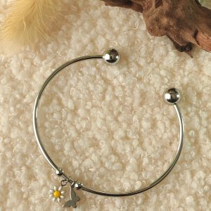 Bracelet jonc ajustable