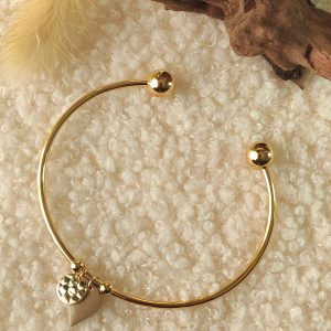 Bracelet jonc ajustable