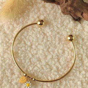 Bracelet jonc ajustable
