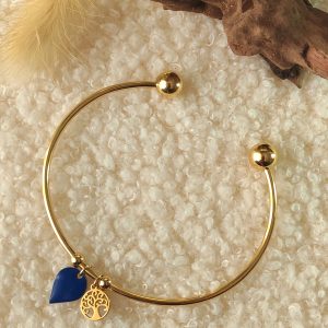 Bracelet jonc ajustable