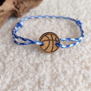 Bracelet ajustable en bois de bambou