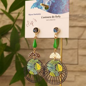 Boucles d'oreilles clips